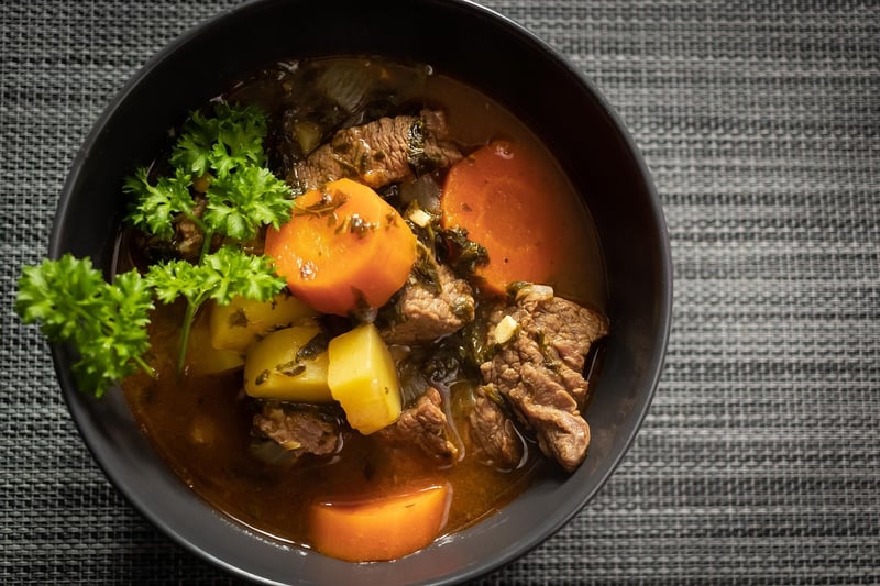 Beef Stew with Crusty Bread
